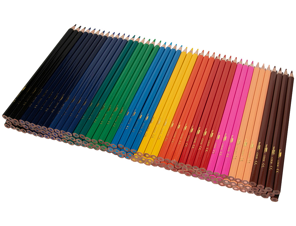 LAPICES DE COLORES LIDERPAPEL SCHOOL PACK DE 144 UNIDADES 12 COLORES X 12 UNIDADES