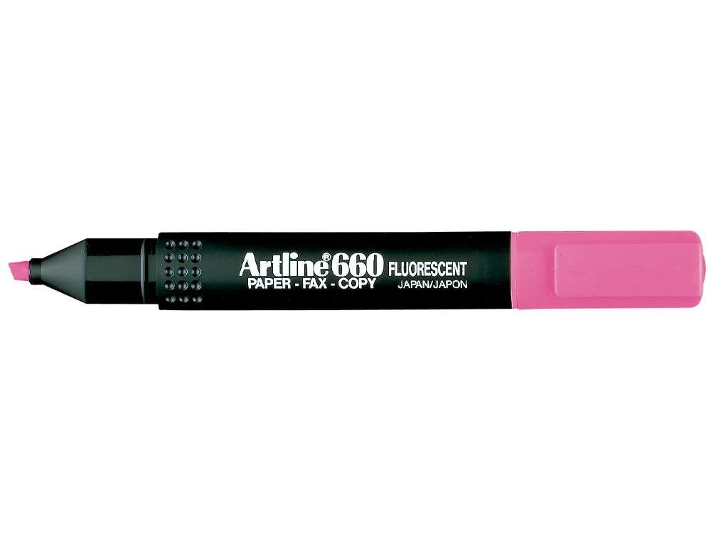ROTULADOR ARTLINE FLUORESCENTE EK-660 ROSA PUNTA BISELADA