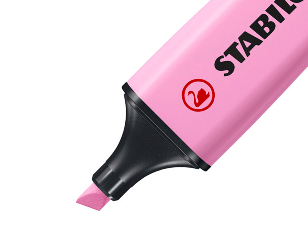 ROTULADOR STABILO BOSS FLUORESCENTE 70 PASTEL ESTUCHE DE 4 UNIDADES COLORES SURTIDOS