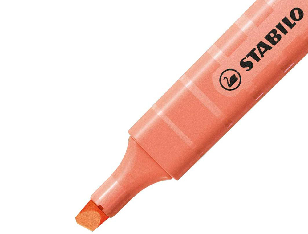ROTULADOR STABILO FLUORESCENTE FINO SWING COOL PASTEL CORAL MELOSO