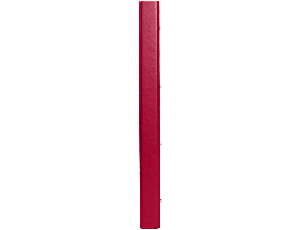 CARPETA CON RECAMBIO ANTARTIK A4 CUADRO 5MM FORRADA 4 ANILLAS 25MM REDONDAS COLOR FRAMBUESA