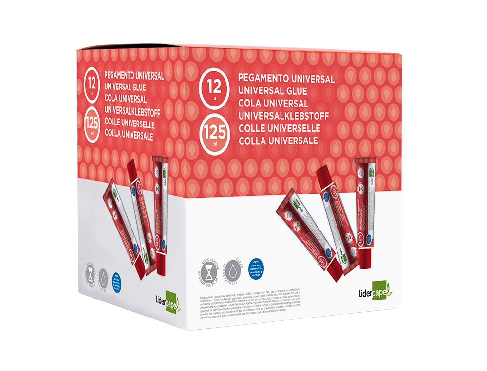 PEGAMENTO LIDERPAPEL UNIVERSAL TRANSPARENTE 125 ML