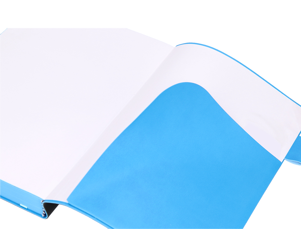 AGENDA ENCUADERNADA LIDERPAPEL SIFNOS A5 2024 DIA PAGINA COLOR AZUL PAPEL 70 GR