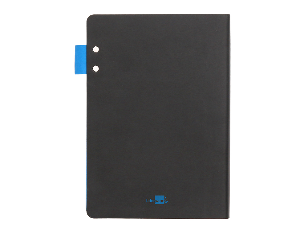 AGENDA ENCUADERNADA LIDERPAPEL SIFNOS A5 2024 DIA PAGINA COLOR AZUL PAPEL 70 GR