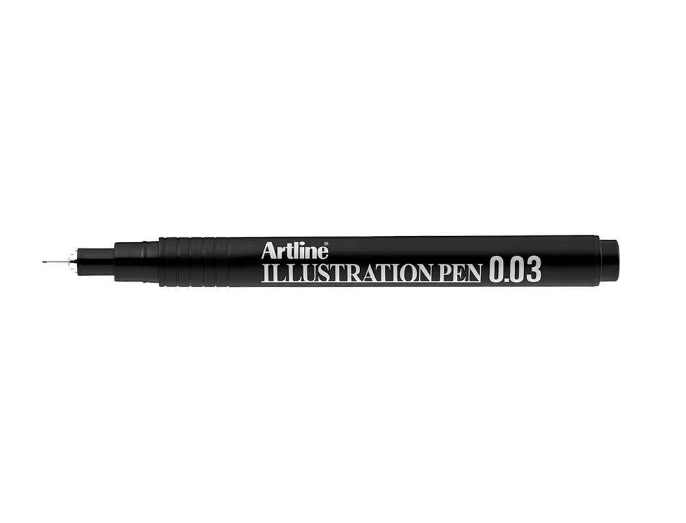 ROTULADOR ARTLINE CALIBRADO MICROMETRICO NEGRO ILLUSTRATION PEN EK-2803ILN PUNTA POLIACETAL 0,03MM