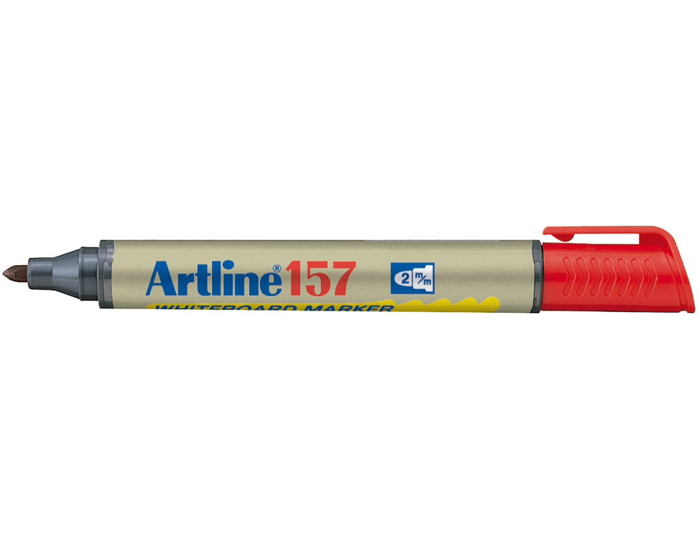 ROTULADOR ARTLINE PIZARRA EK-157 ROJO PUNTA REDONDA 2 MM