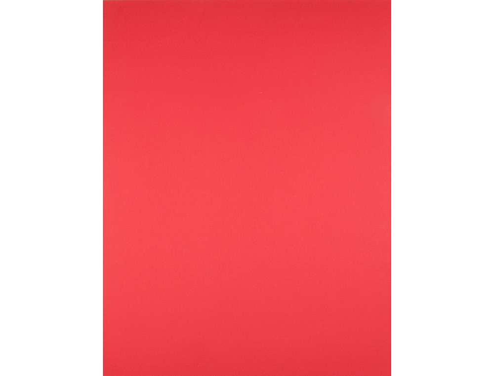 CARTULINA LIDERPAPEL 50X65 CM 180G/M2 ROJO