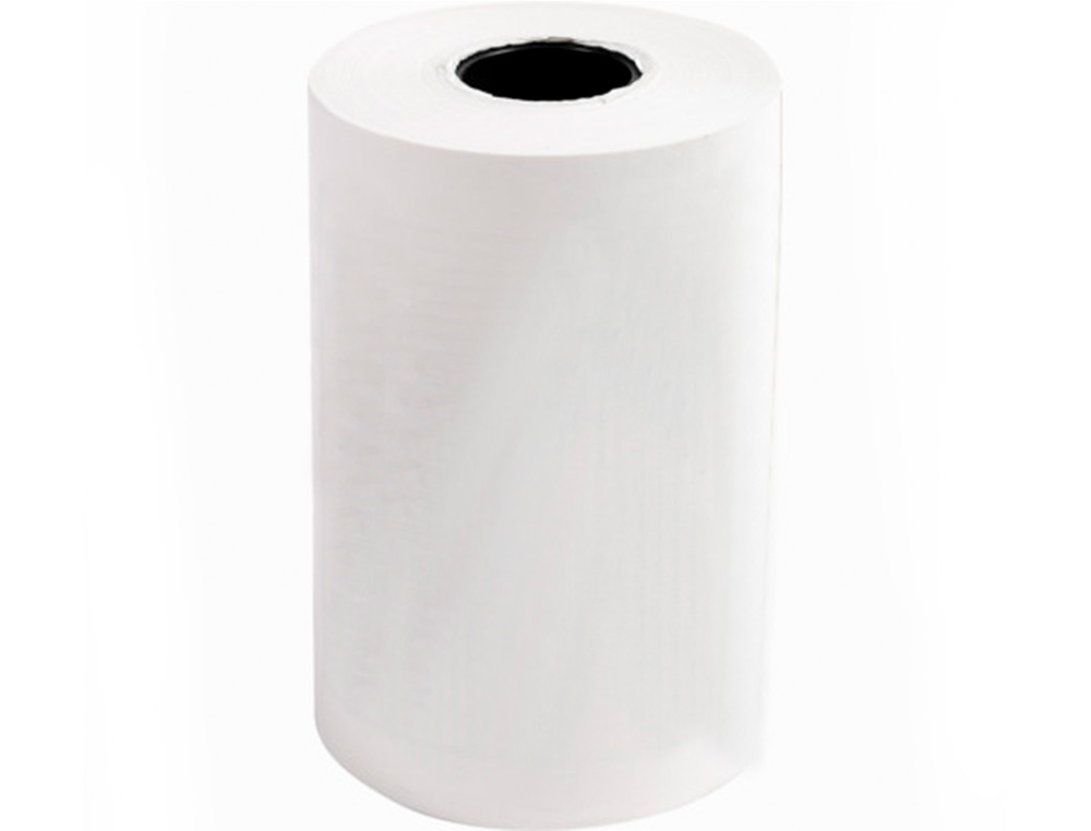 ROLLO SUMADORA TERMICO Q-CONNECT 57 MM ANCHO X 47MM DIAMETRO PARA MAQUINAS TARJETADE CREDITOS SIN BISFENOL A