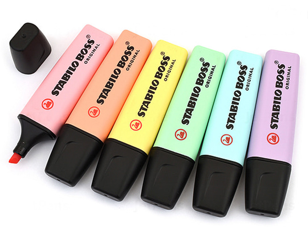 ROTULADOR STABILO BOSS PASTEL FLUORESCENTE 70 BRISA VIOLETA