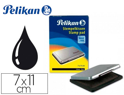 TAMPON PELIKAN N2 NEGRO 70X110 MM